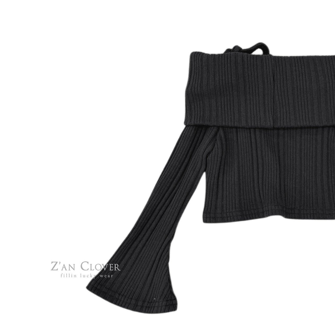 ZAN CLOVER［取寄］drap off shoulder tee 26winter