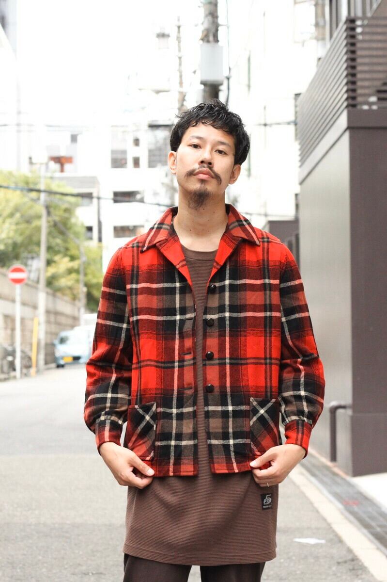 40's PENDLETON wool shirt jacket