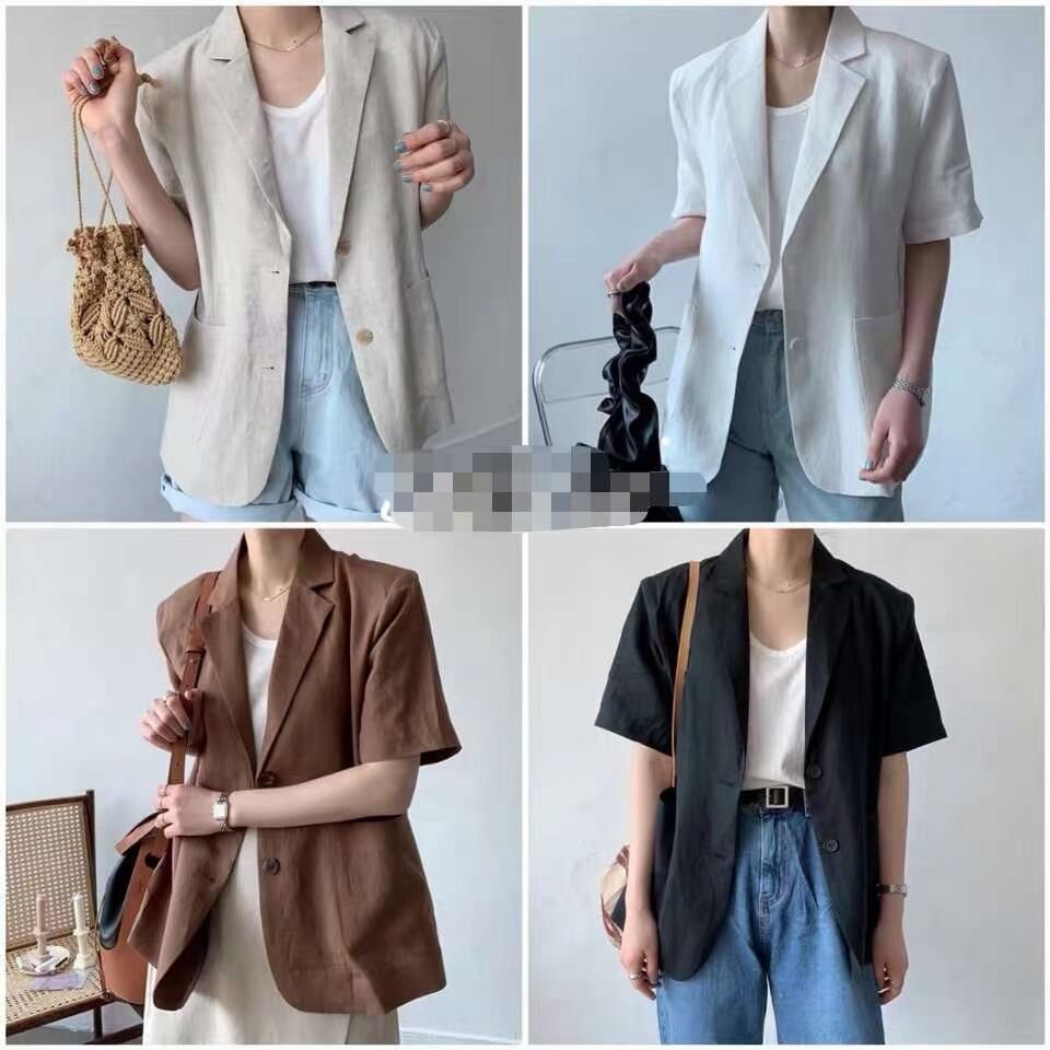 半袖 コットンジャケット ASF212010-1033　