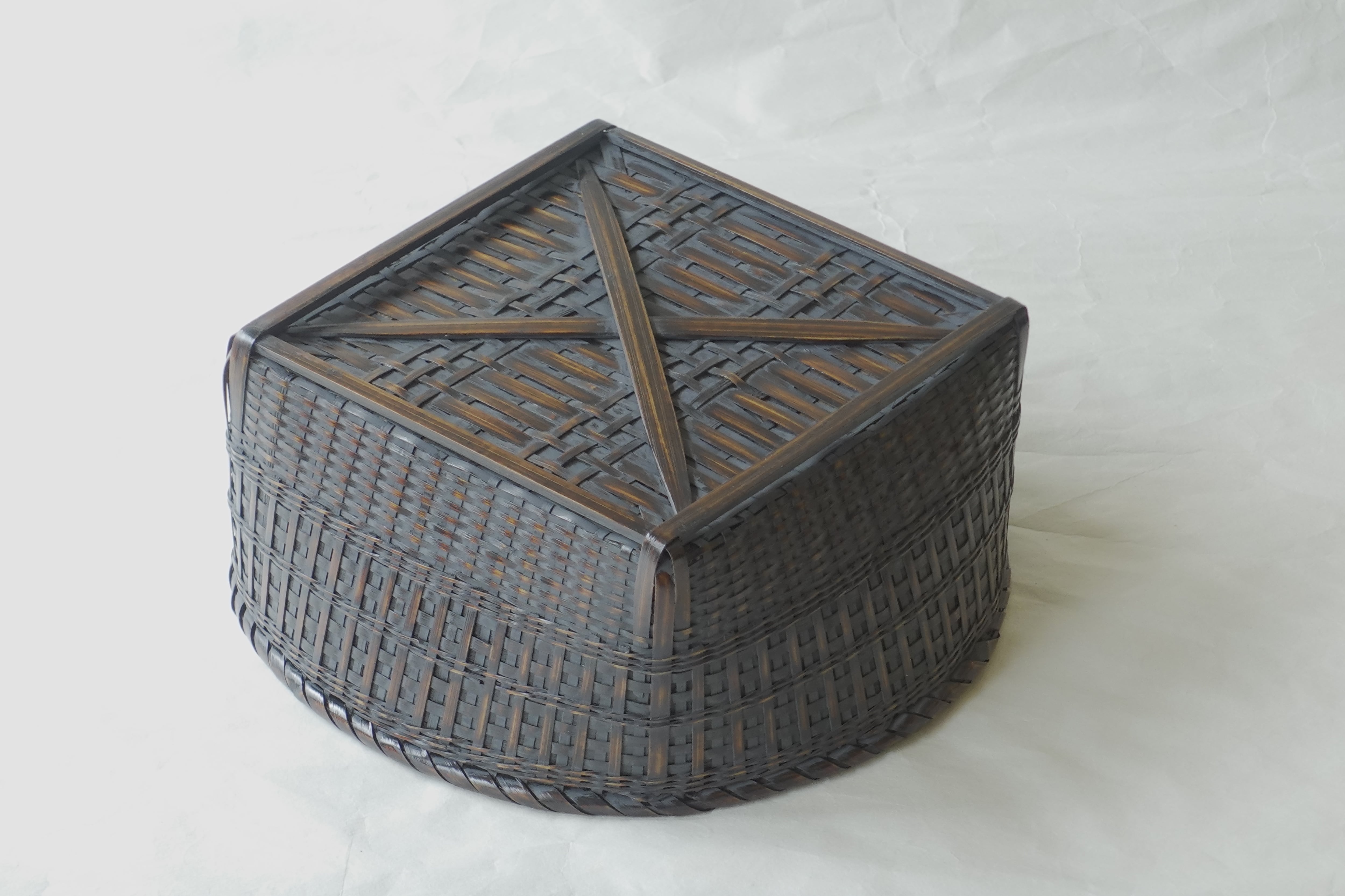 茶道具 サザエ篭炭斗 日本製 炭斗（すみとり）細竹 炉・風炉兼用 |