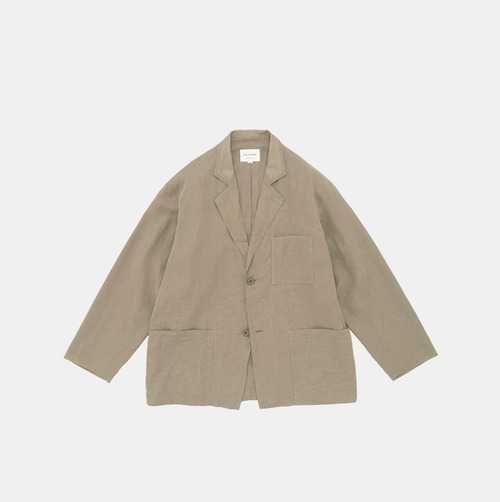 STILL BY HAND  “ Airy 2B jacket ( Khaki Beige )”