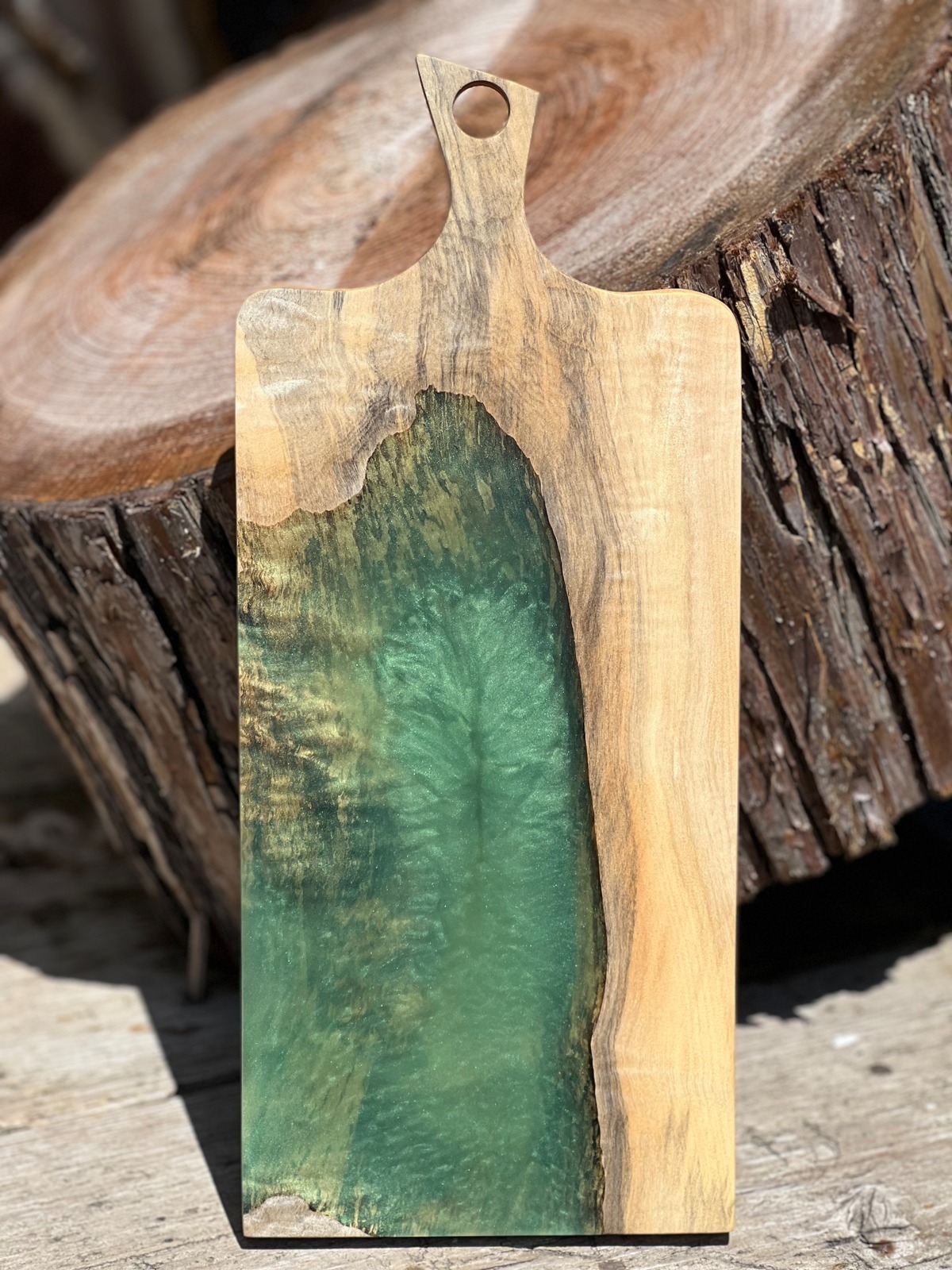 レジンカッティングボード レジンウッドプレート | syoueimeiboku 