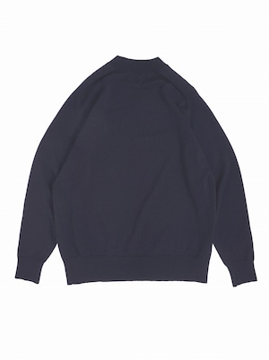 Worsted Merino Mock Neck P/O