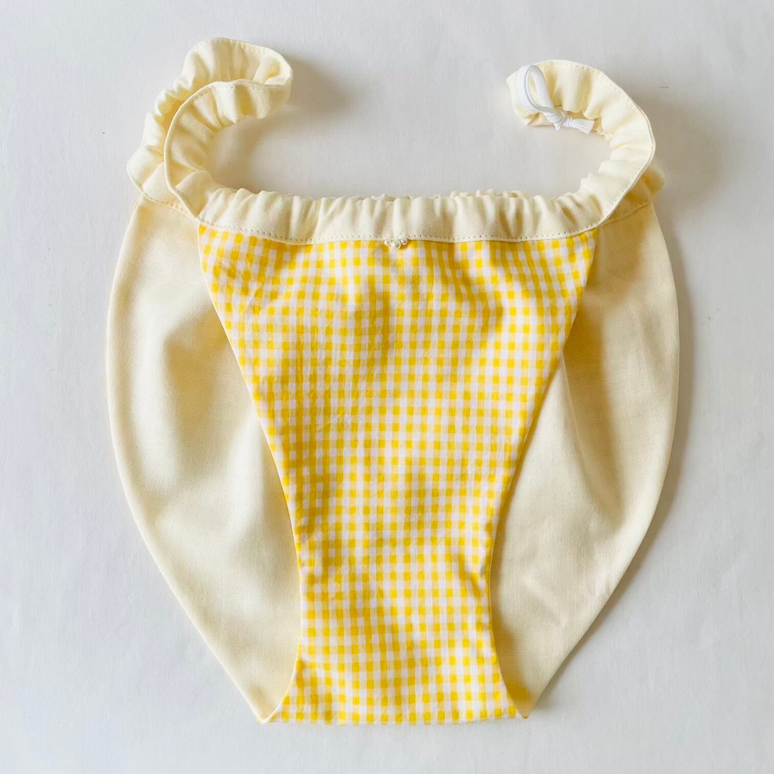 フンティ「cheerful yellow な check」