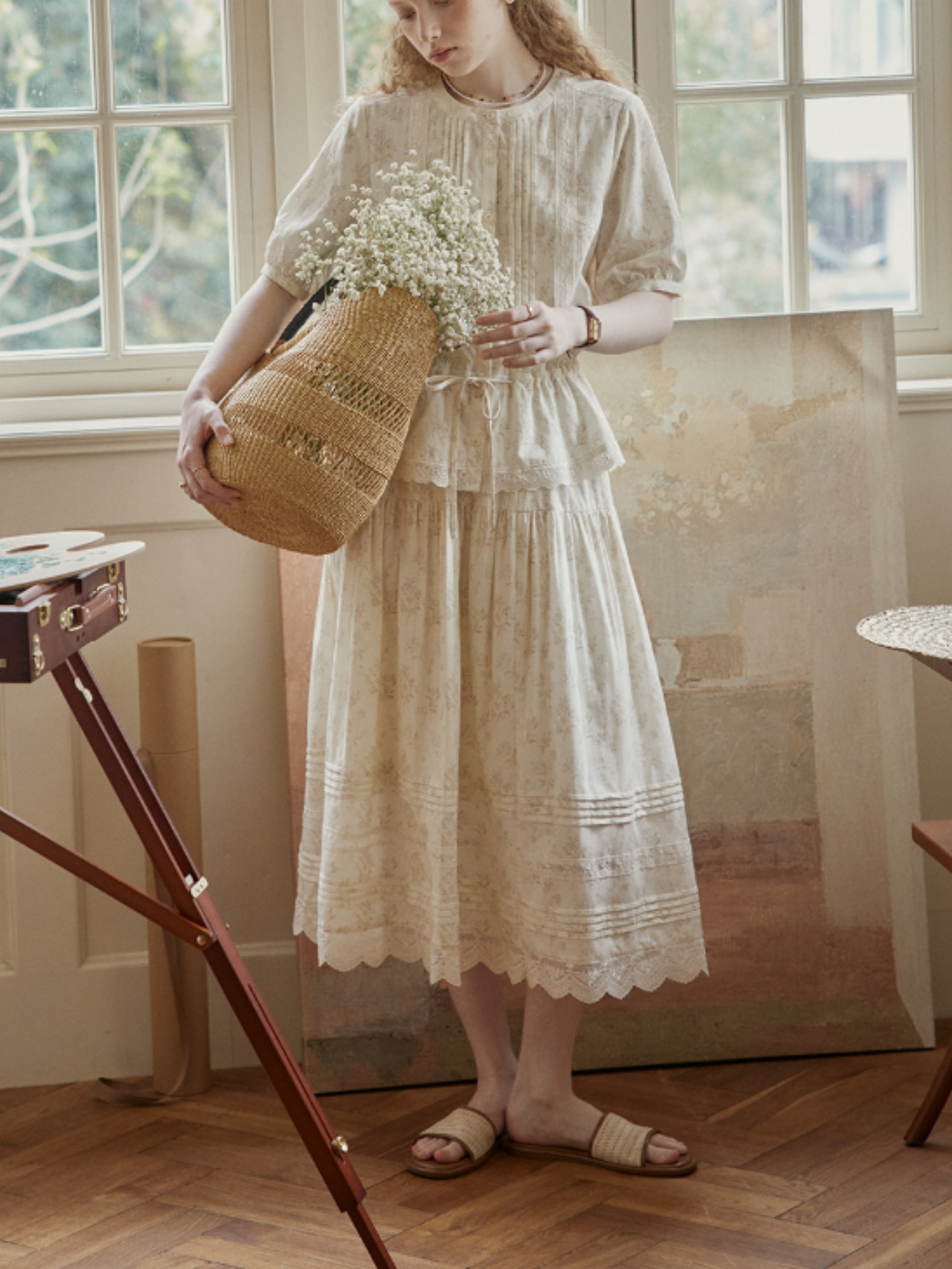 Fleur Fanée Vintage Garden Set-up F0710