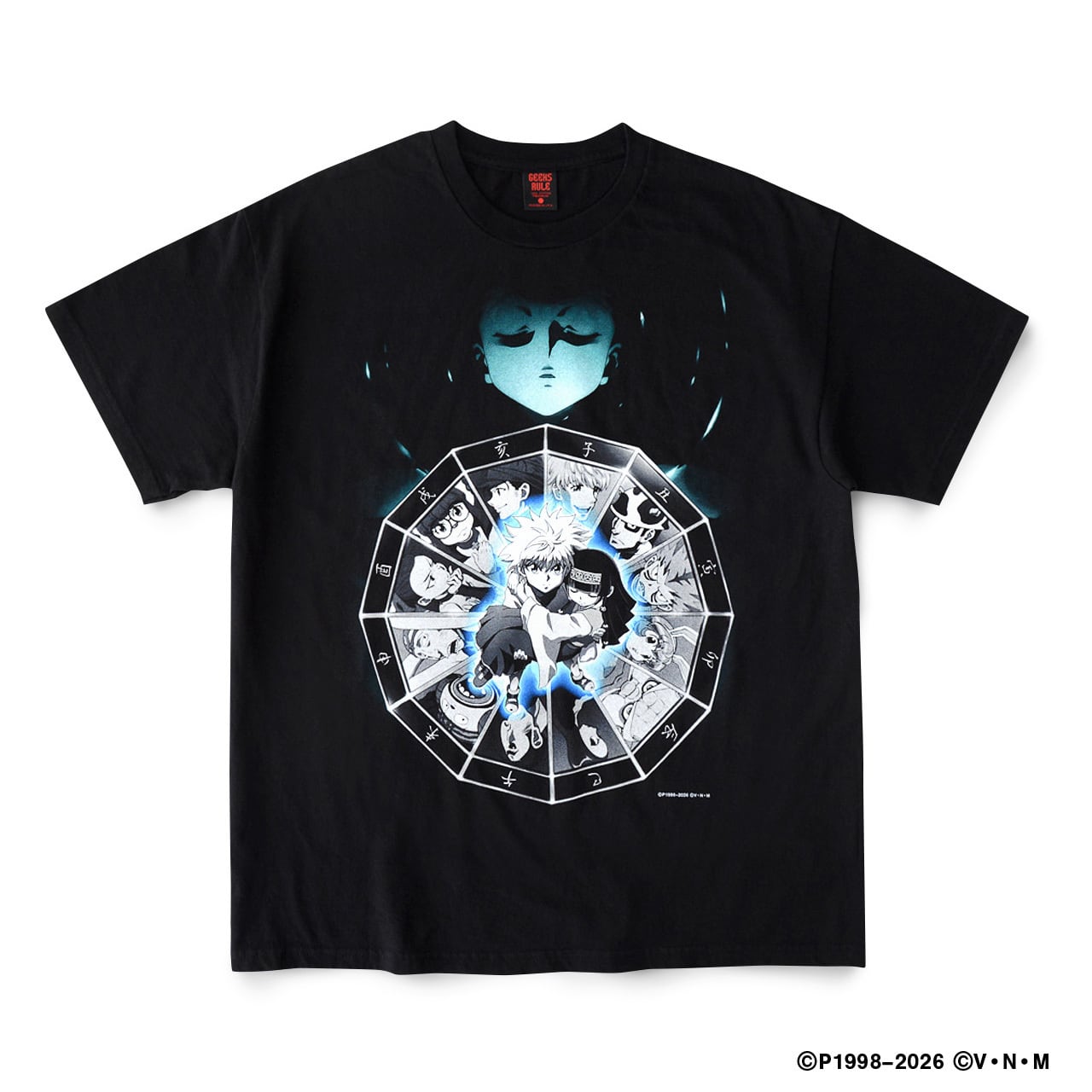 HUNTER×HUNTER × GEEKS RULE SILKSCREEN PRINTING T SHIRT “選挙編