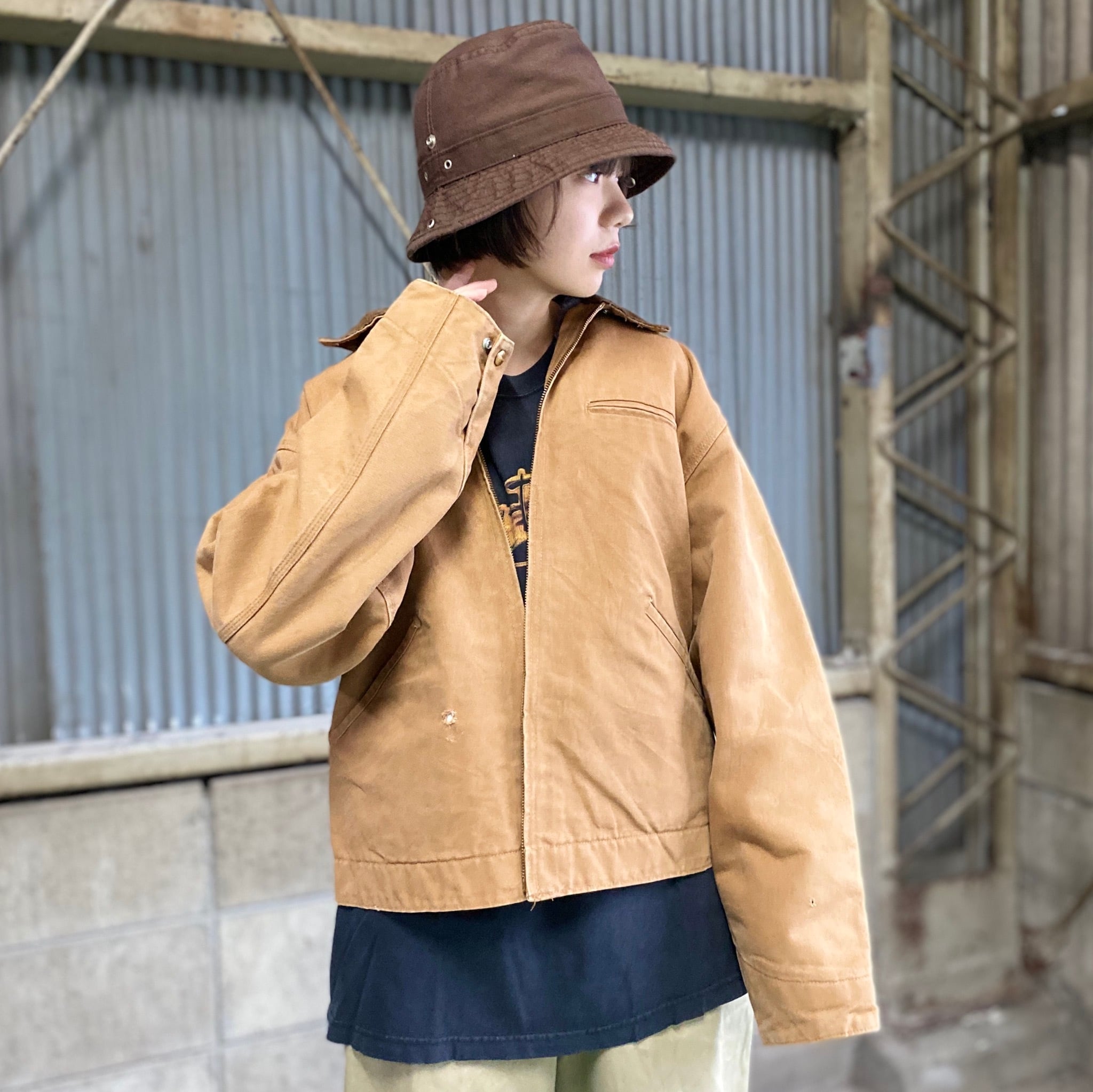 Carhartt デトロイトジャケット 80'sカーハート - ブルゾン