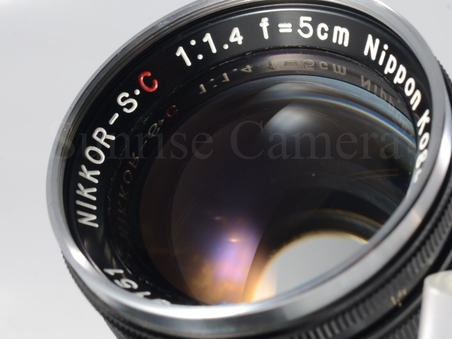 Nikon Nikkor S C 50mm F1.4 Sマウント 整備済 (61068) | サンライズ