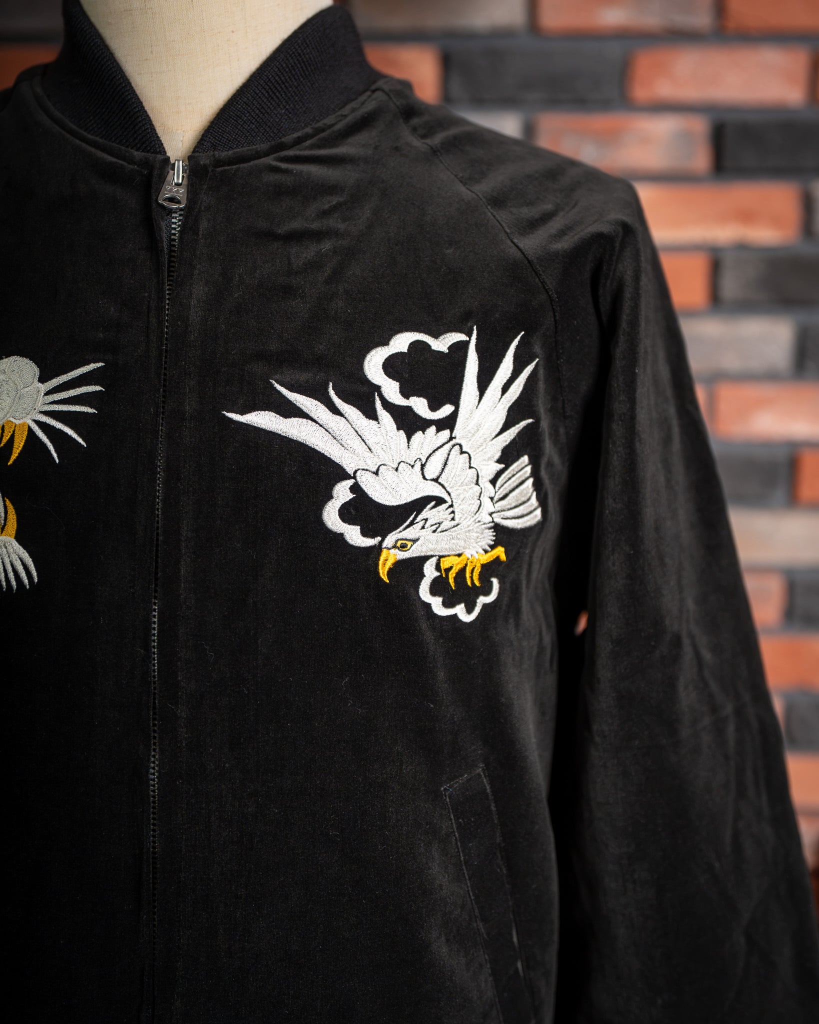 HIRYU® Presented By A.R.P.® 】Made In Japan Sukajan W/Quilt Lined