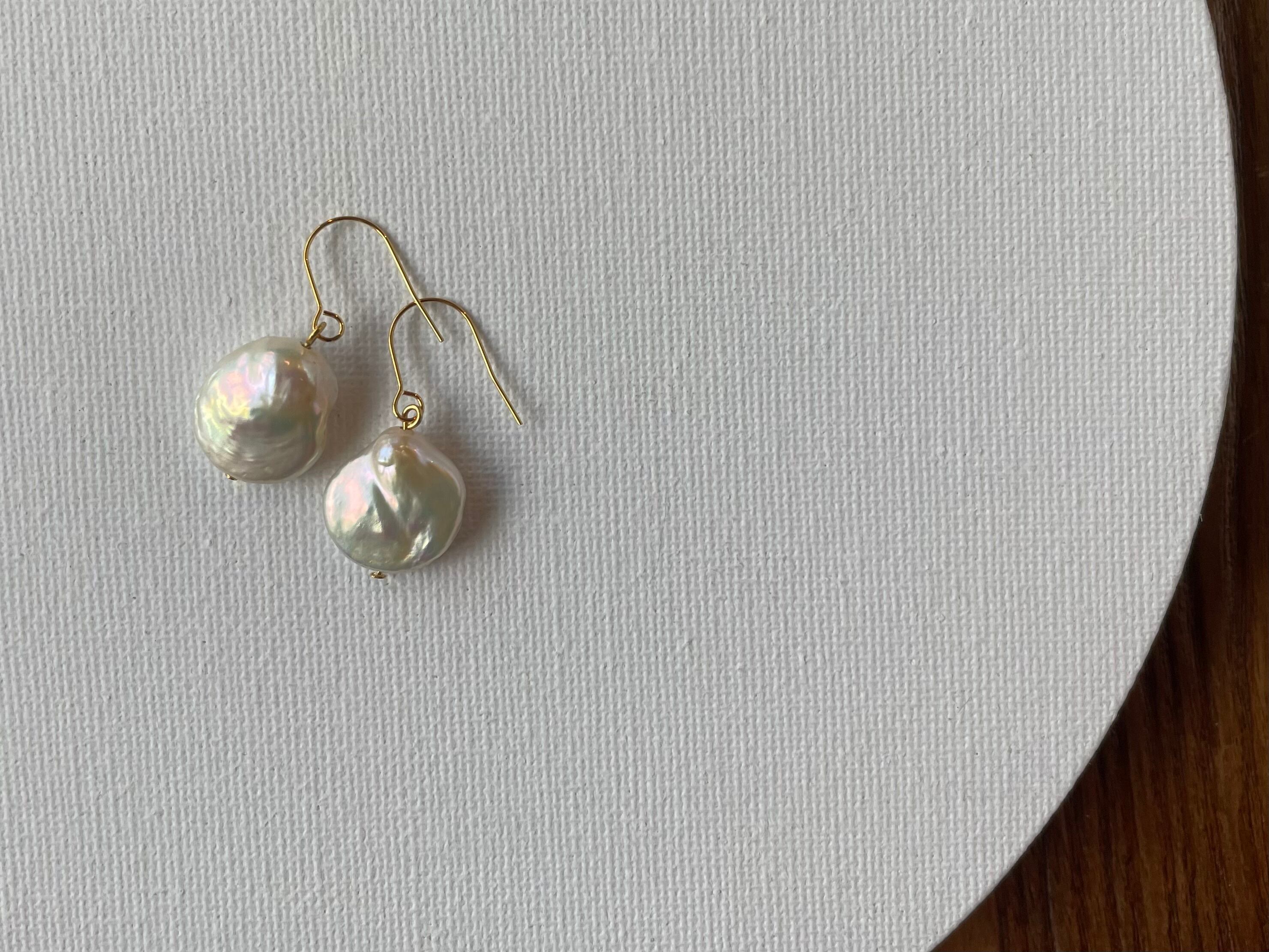 【 PURE 】coinpearl pierce