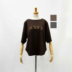 MICA&DEAL マイカアンドディール "JACKSON"ロゴプリントハーフスリーブT-shirt 0126309063 2026秋冬新作 [送料無料]