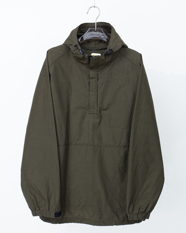"etnies" half-zip shell foodie pullover jacket