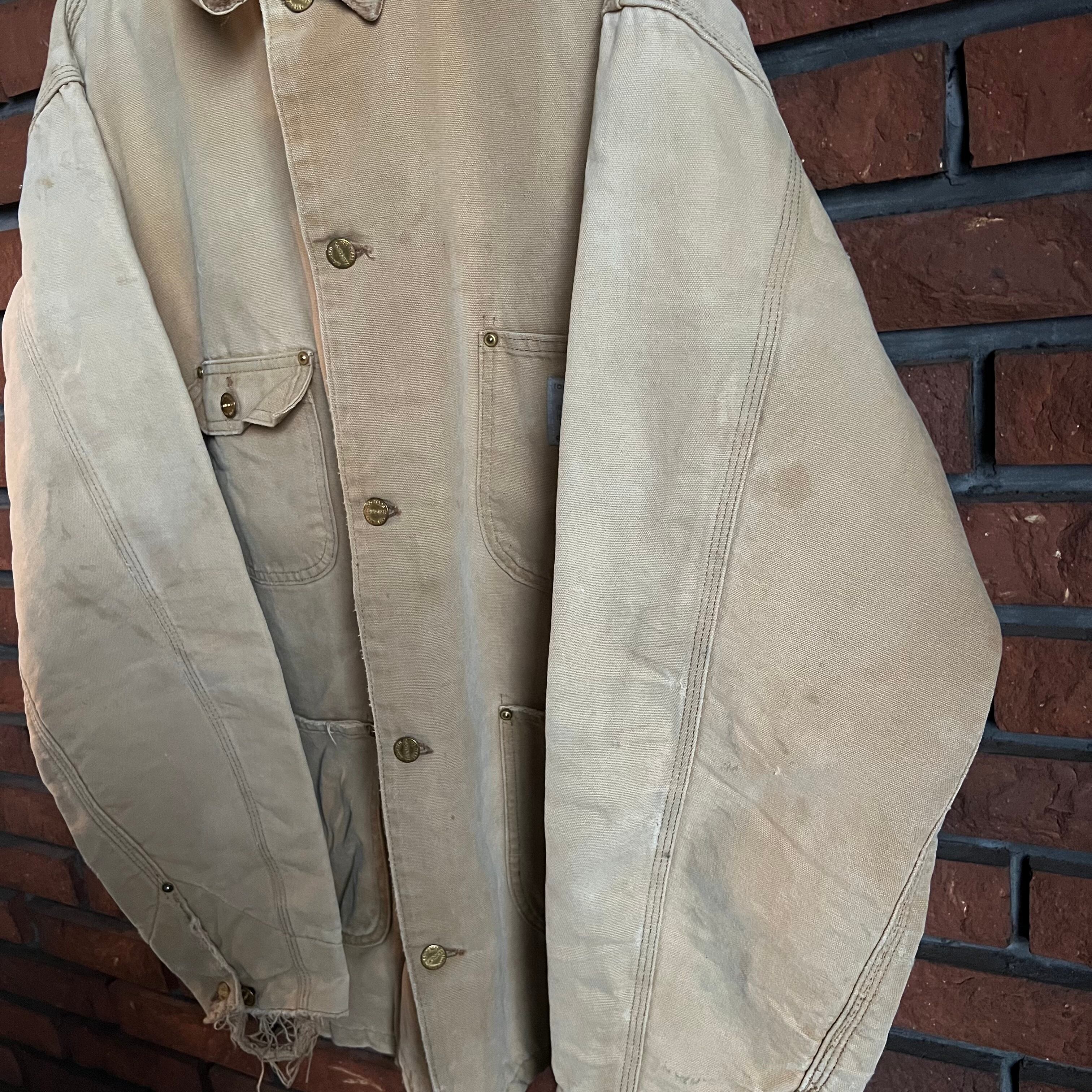 80s Carhartt 100周年タグ ダックジャケット デトロイトジャケット