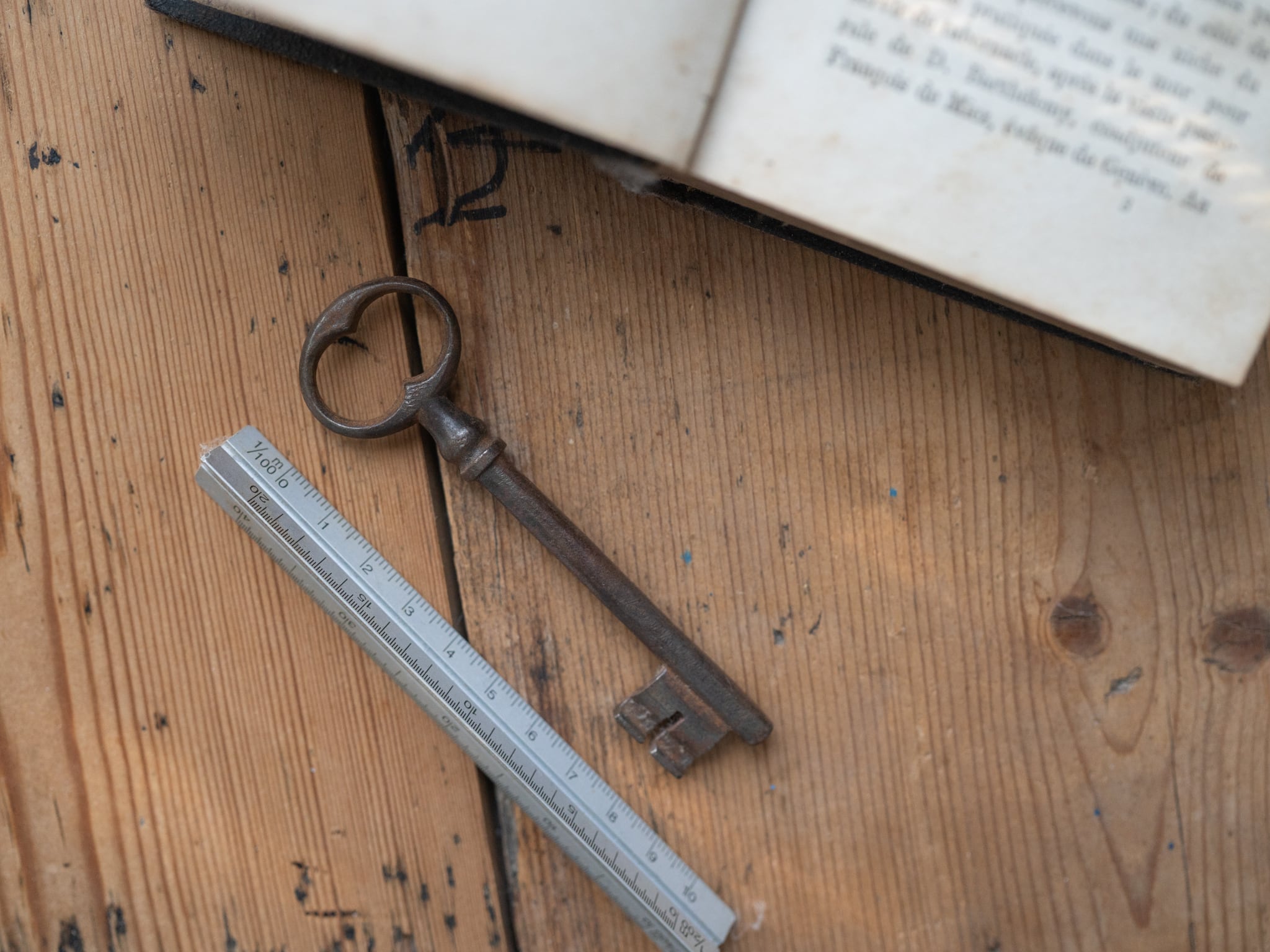 フランスの古い鍵(3)フレンチアンティーク ヴィンテージ アンティークキー