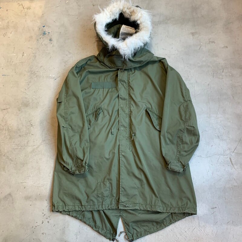 70's 80's U.S.ARMY PARKA EXTREME COLD WEATHER M-65 FISHTAIL PARKA