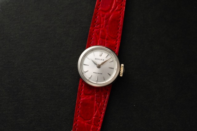 ROLEX カメレオン/Lプレシジョン/ K18WG / 1960‘s / 手巻き式/オリジナルバックル付き