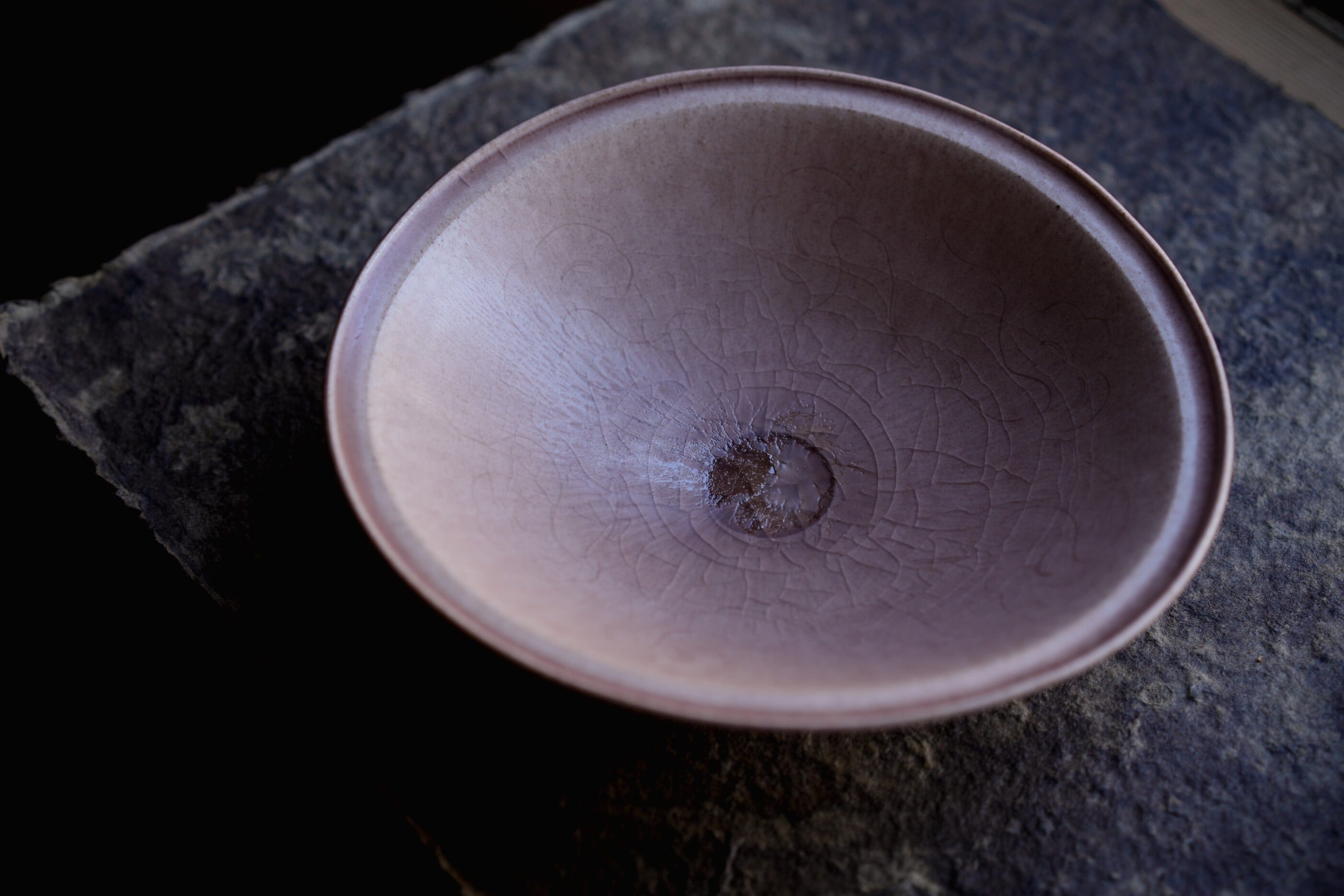 ⚫️ 間村自造 茶托（ちゃたく） 茶入れの蓋 煎茶器セット 備前焼 煎茶道具 煎茶器 茶托 茶たく 摺漆 5枚セット 直径8cm 茶道 : 茶道具