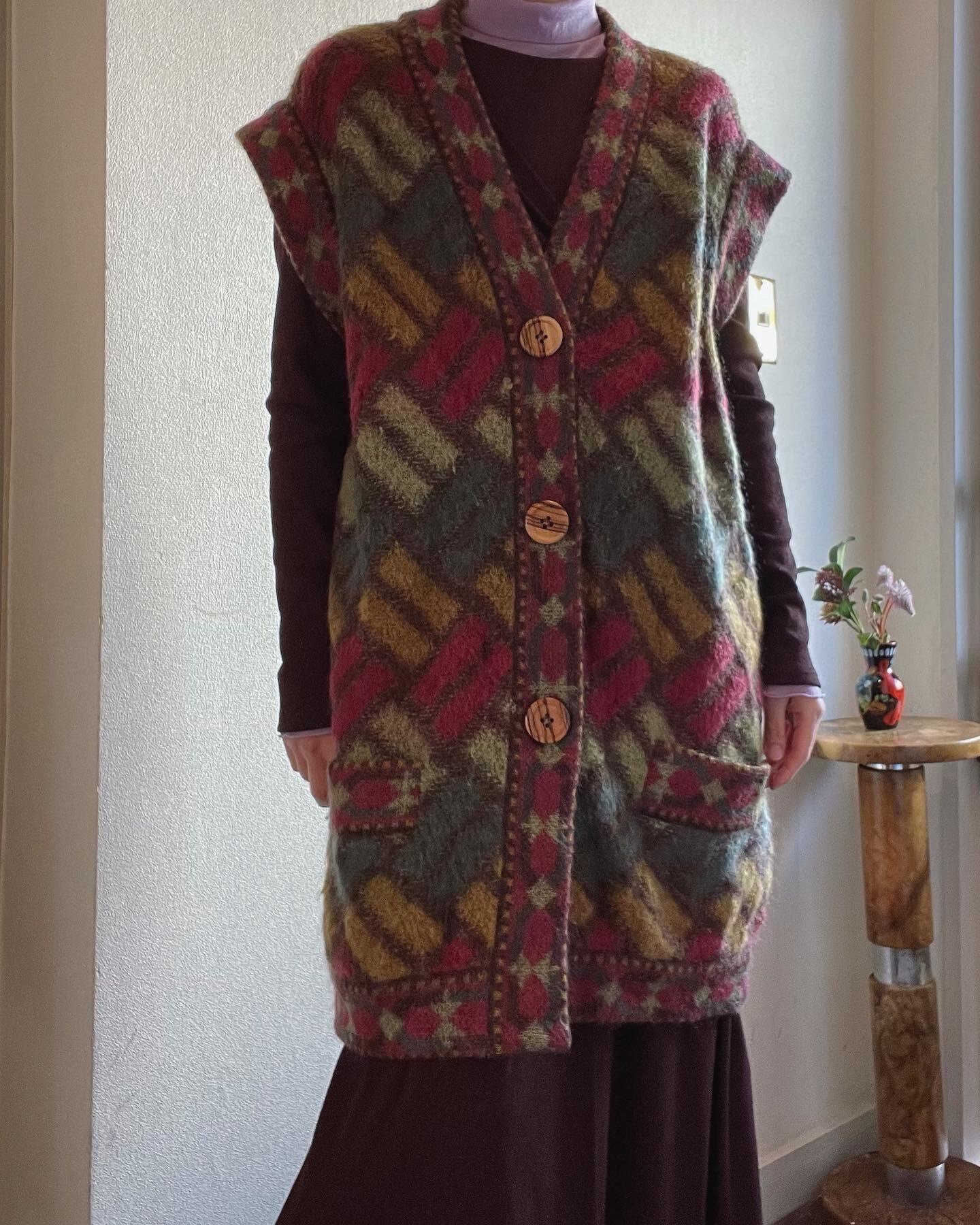 Knitted Mohair Vest