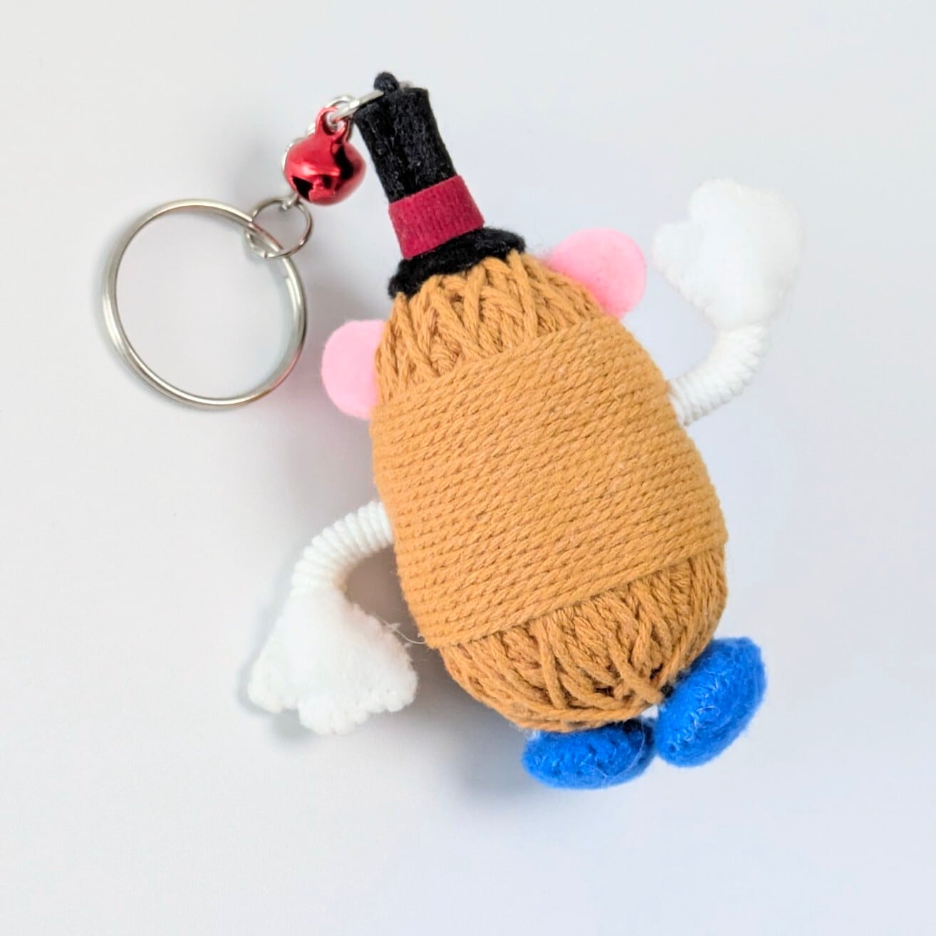 【 ミスターポテトヘッド  ( Mr. Potato Head )  トイストーリー 】 Voodoo doll KeyHolder / ブードゥー人形 / 身代わり人形 /お守り人形  〚アメリカン雑貨 アメトイ〛