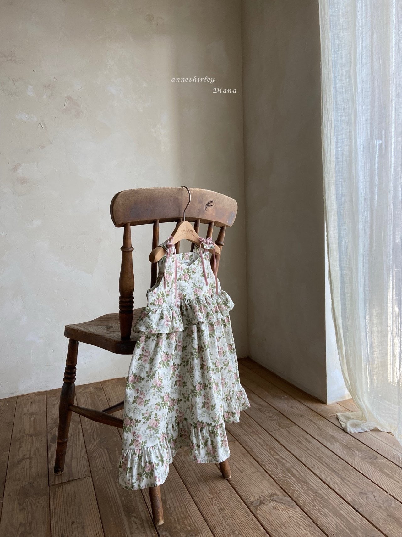 【即納】anneshirley/(kids) Rose one-piece/sizeM