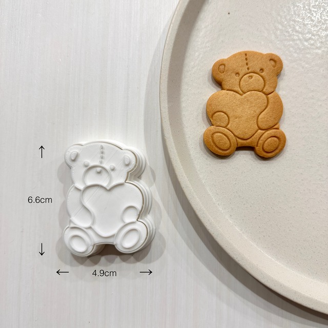 ハート テディベア