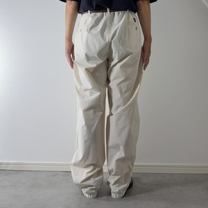 90s 初期型 USA製 Polo by Ralph Lauren POLO CHINO "Lightweight Twill" offwhite [W36L31相当] 古着