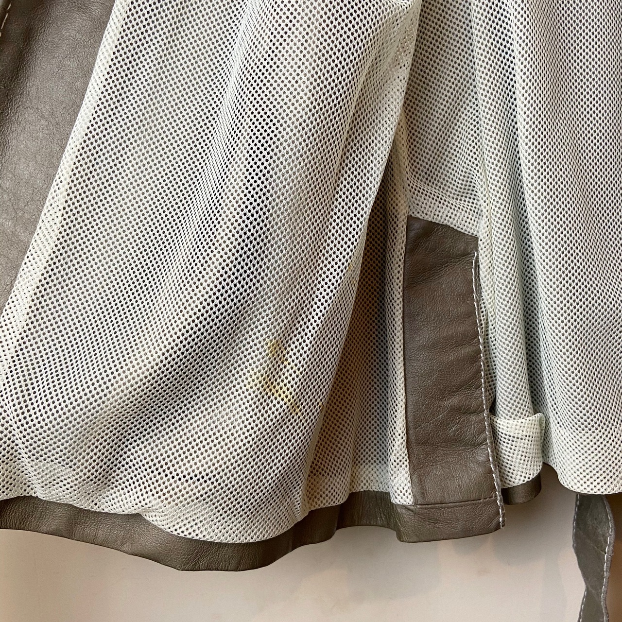 RUFFO spring leather jacket