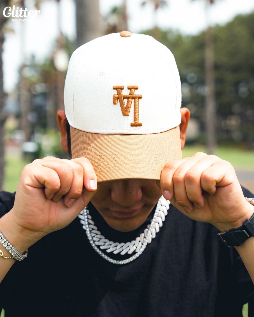 Upside Down LA HAT【BROWN/CREAM】 | Pay ID Upside Down LA HAT【BROWN/CREAM】 | Pay ID