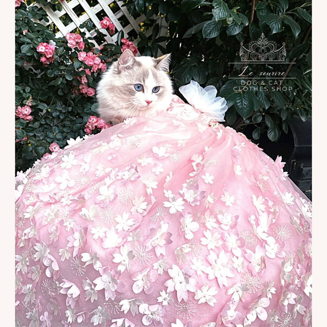 予約（海外ハンドメイド）【№B02783】桜モチーフ フライングテール
