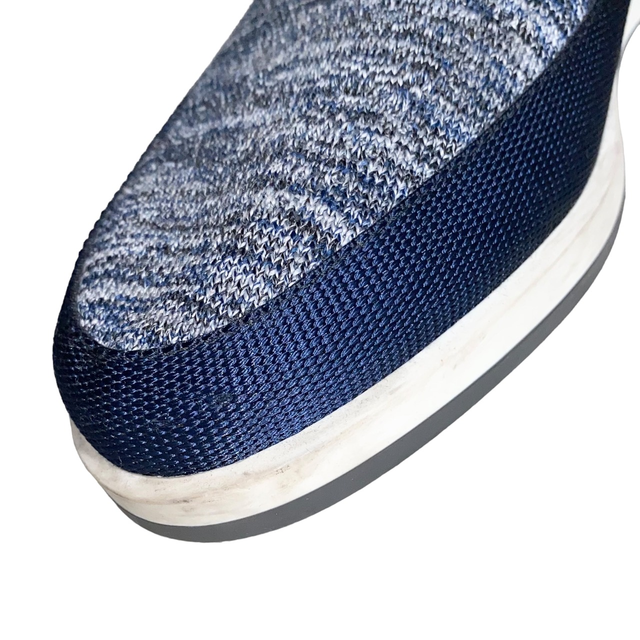 PRADA knit slip on shoes