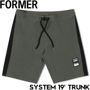 【送料無料】ストレッチショーツ ボードショーツ FORMER フォーマー SYSTEM 19 TRUNK FBO-25109 SRPLS 日本代理店正規品30
