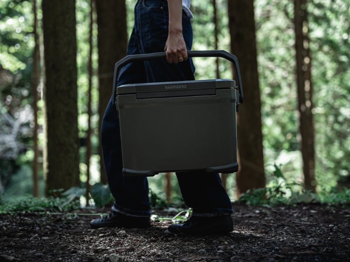 SHIMANO ICEBOX EL 22L NX-222V チャコール | OLIVE OUTDOOR EQUIPMENT