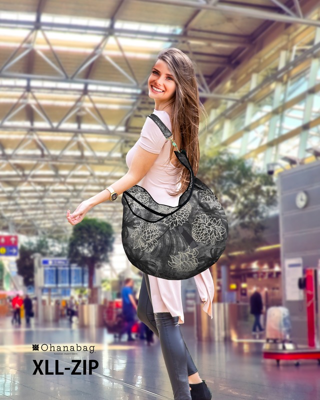 【XLL-ZIP・ノエラニ】Hawaiian Ohana Bag/ XLL-ZIP_013