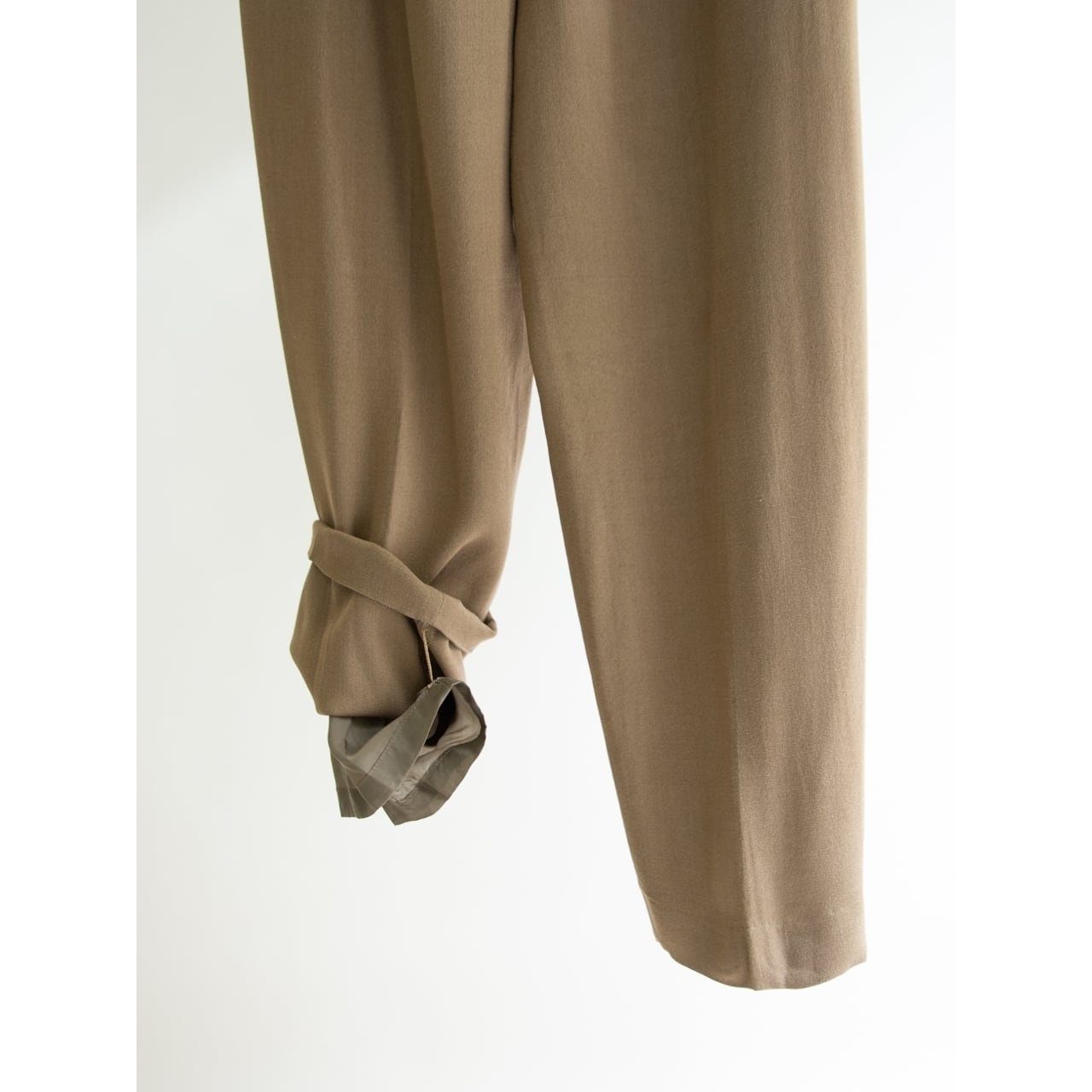 【Purificacion Garcia】Made in Spain 100% Wool Tapered Pants（プリフィカシオン ガルシア スペイン製ウールテーパードパンツ）