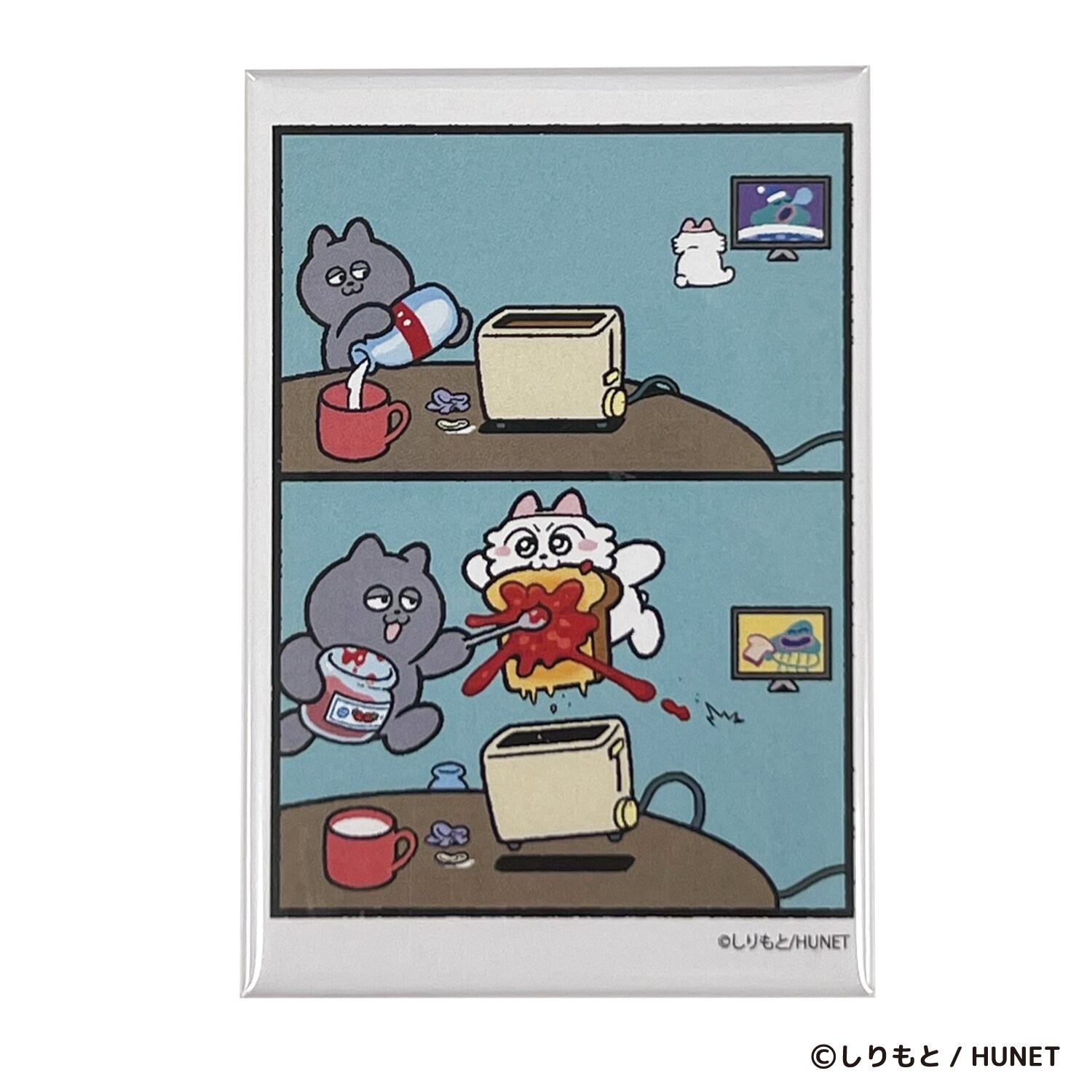 缶マグネットコレクション【セット売り（8種コンプリート）】 ンめねこ