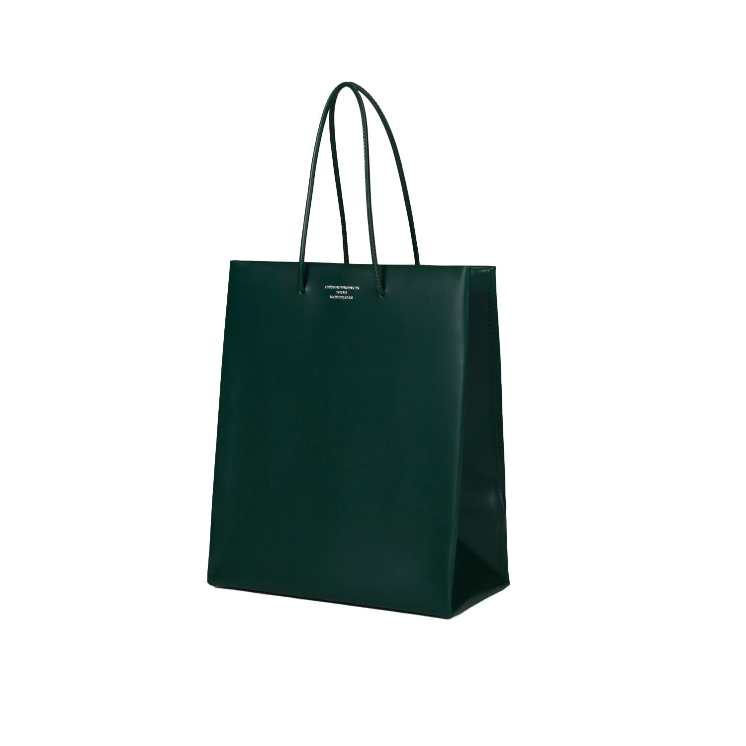 Leather Paper Bag - Dark Green | UNKNOWN PRODUCTS Leather Paper Bag - Dark Green | UNKNOWN PRODUCTS