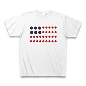 シンプル単純化星条旗Tシャツ