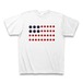 シンプル単純化星条旗Tシャツ
