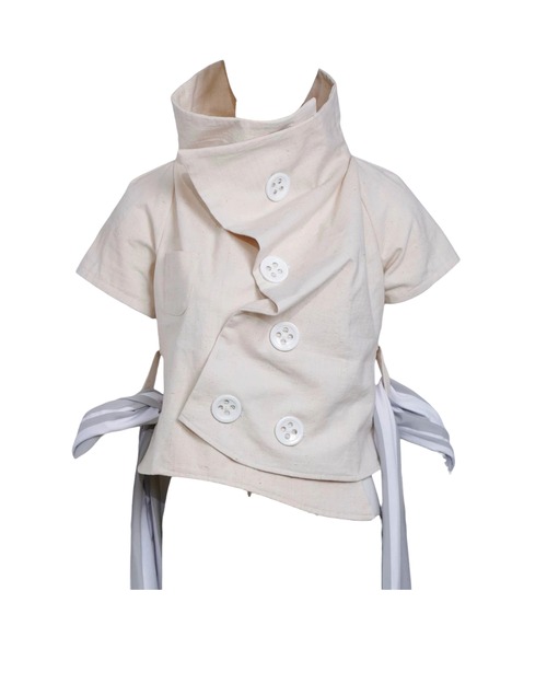 【Vestige】Raw Cotton Top / 030003