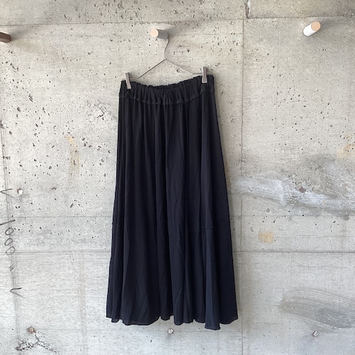 Black long skirt