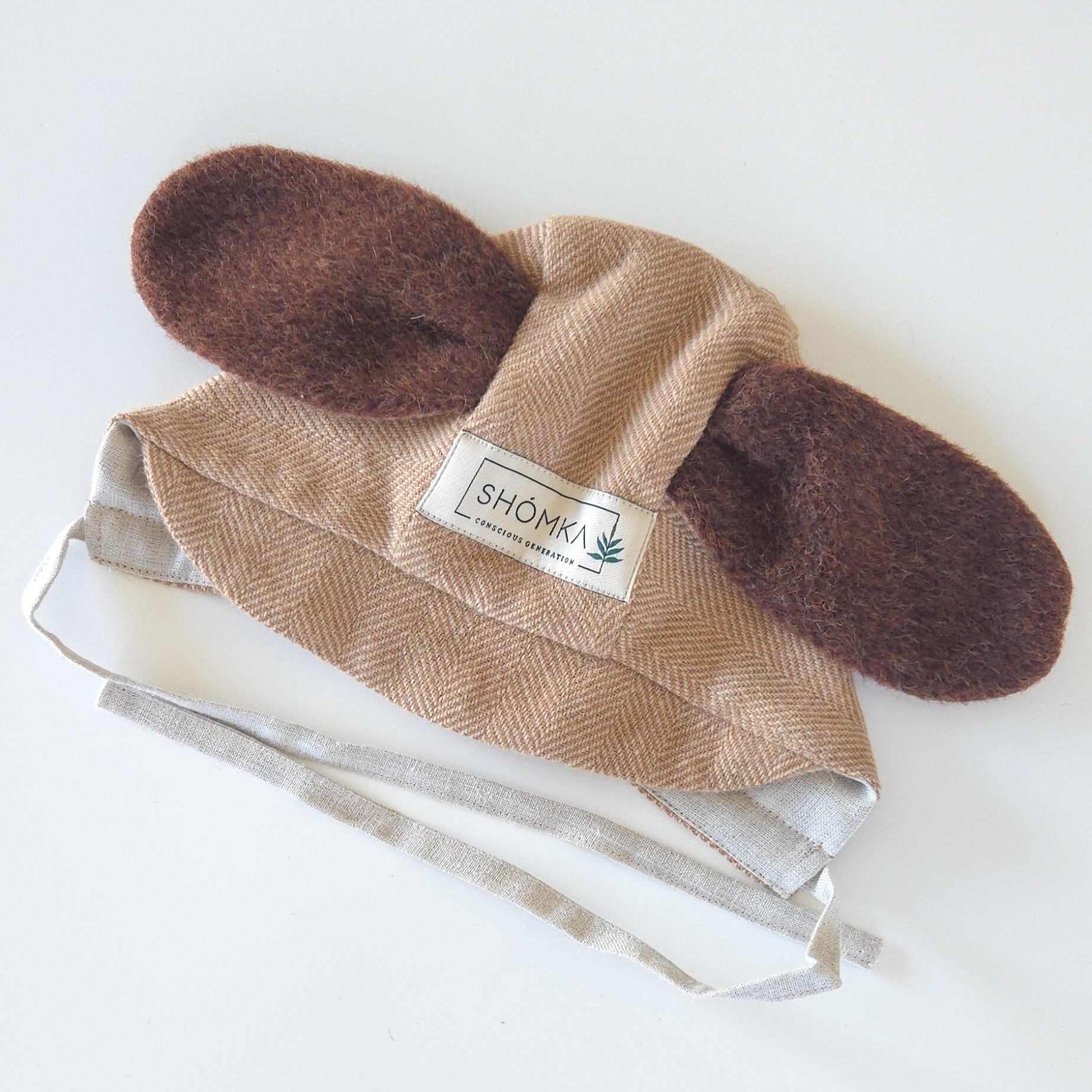SHOMKA 51cm 泥臭 ash halva puppy bonnet