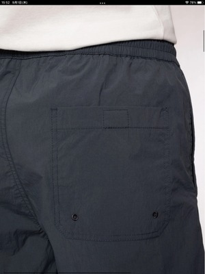 Nudie jeans 2022 ヌーディージーンズ   SUMMER COLLECTION Swim Trunks Solid Navy
