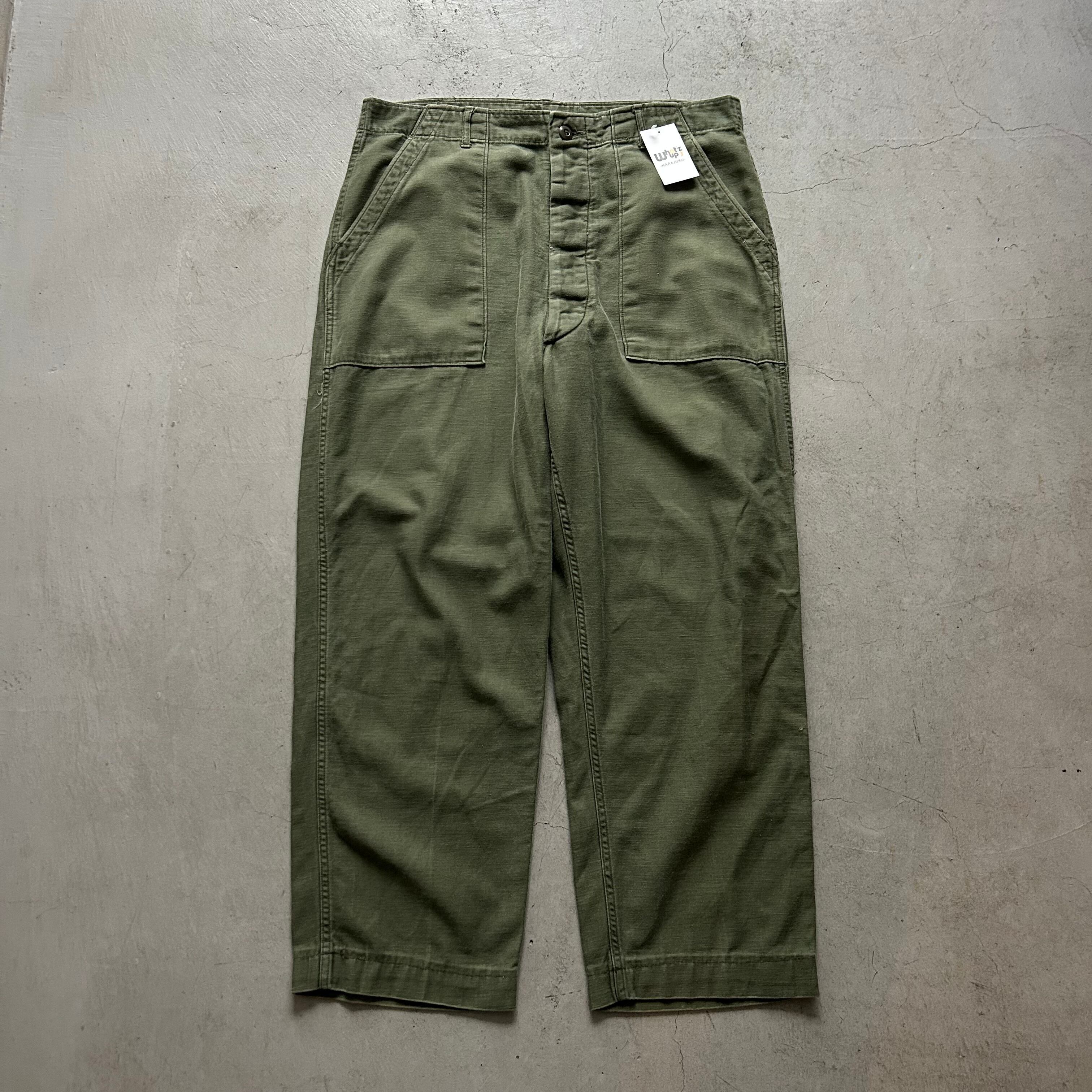 1960s USARMY Cotton Baker Pants (2)【高円寺店】