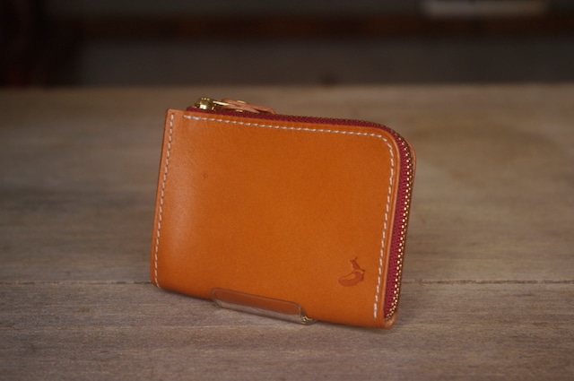 tenohira purse （CAMEL×AZUKI）