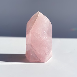 ローズクォーツタワー12◇Rose Quartz Tower◇天然石・パワーストーン・鉱石