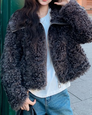 ボアスタンドジャケット A0710