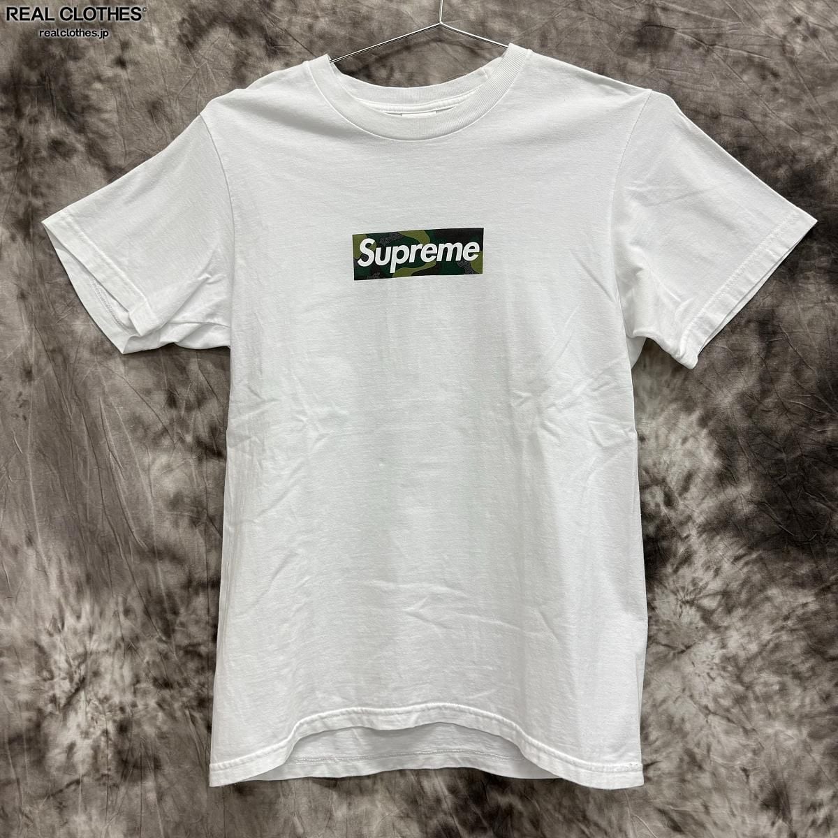 Supreme Box Logo Tee White Camo ボックスロゴ
