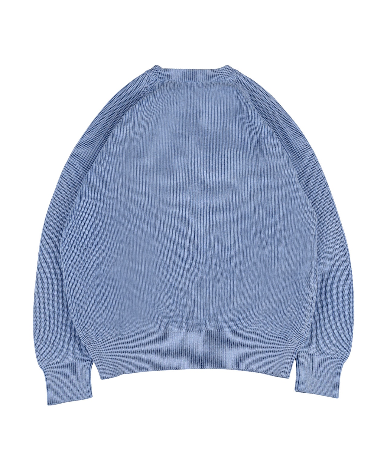 【#Re:room】PIGMENT COLOR BIG CREW KNIT［REK134］