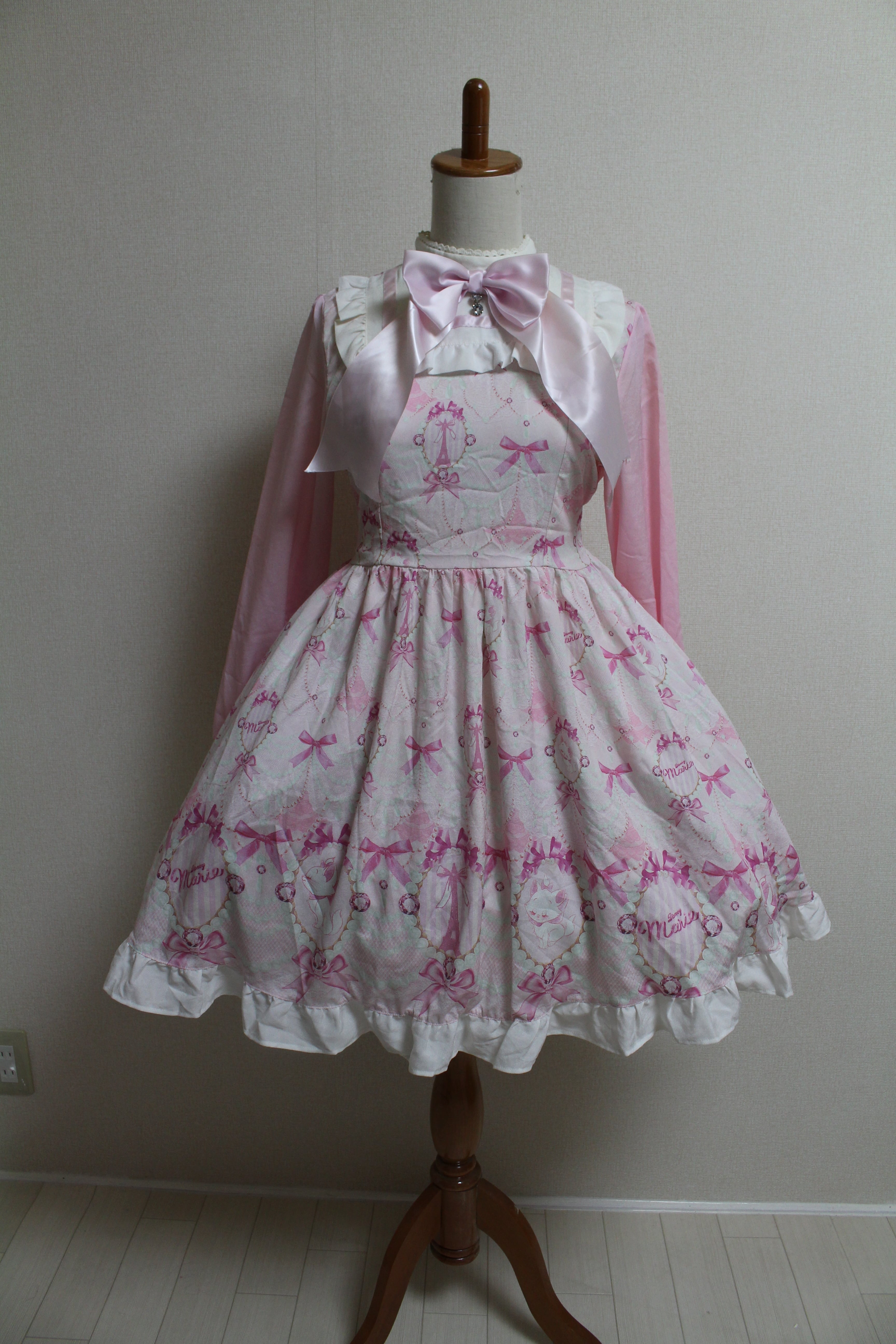 難あり Angelic Pretty ディズニーコラボ マリーワンピース