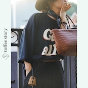 【2color】午後の風とシネマロゴTシャツ 《W0182》